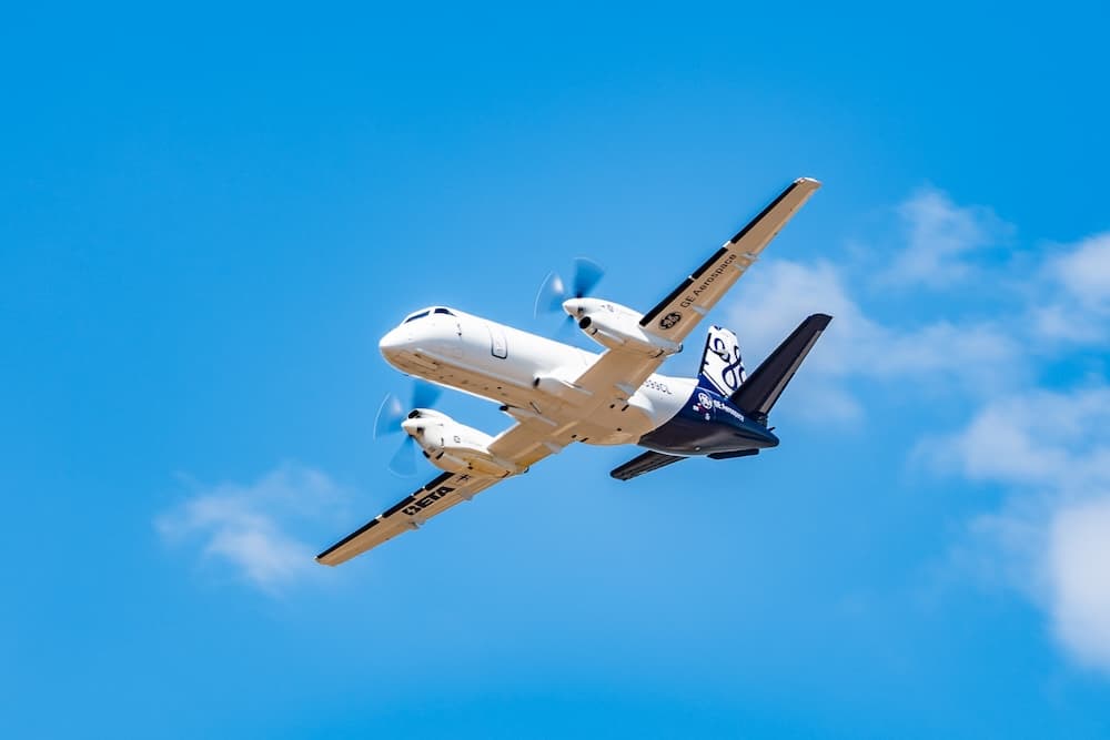 GE Aerospace Advances Hybrid-Electric Propulsion with Saab 340B Demonstrator