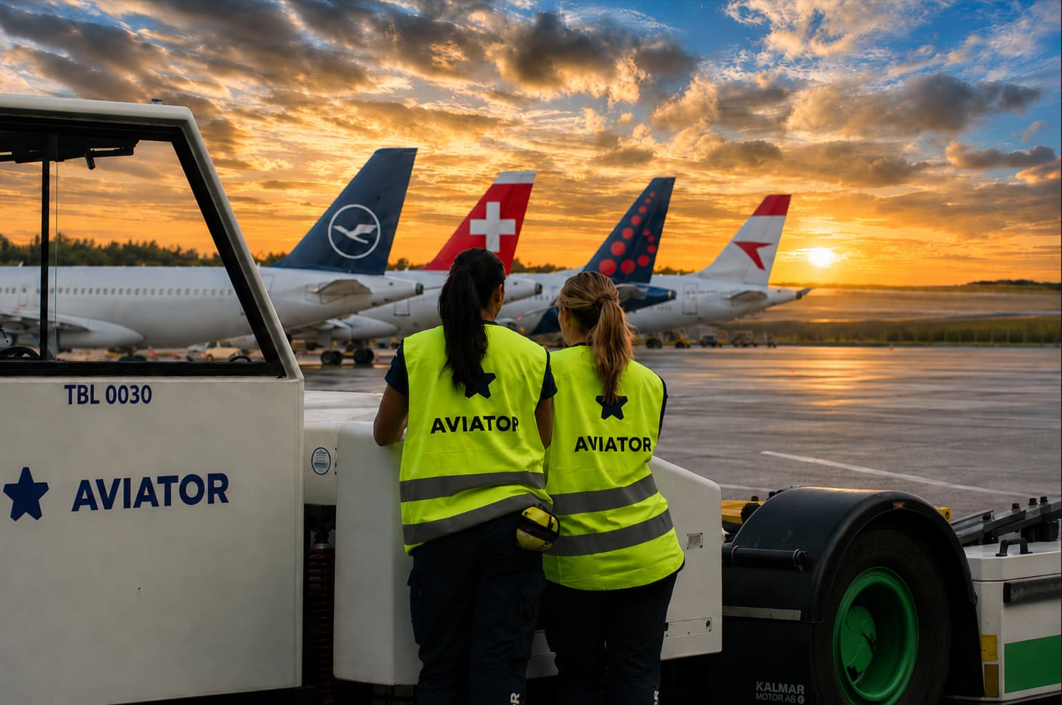 Aviator Secures Four-Year Ground Handling Deal with Lufthansa Group at Gothenburg