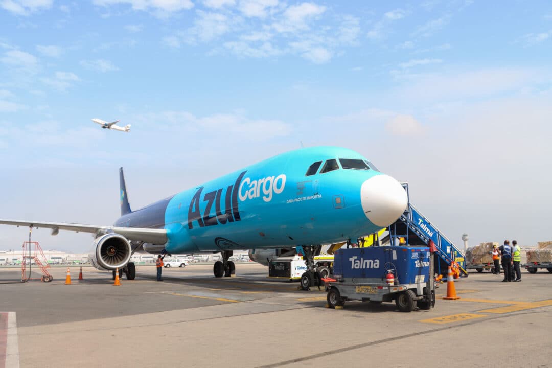 Talma Expands Air Cargo Handling for Azul Linhas Aéreas at Lima's New Airport