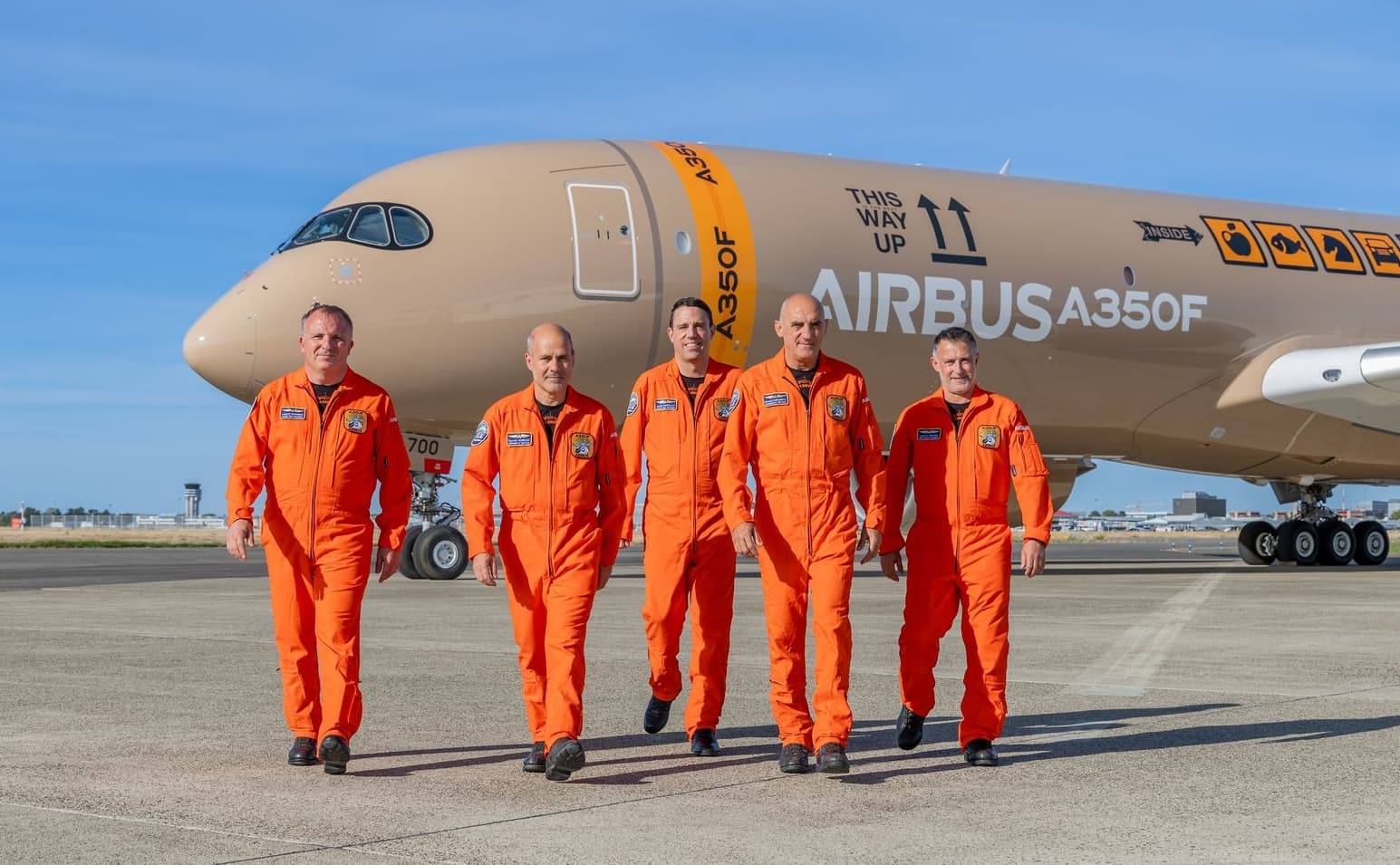 Airbus A350F Completes Inaugural Flight from Toulouse