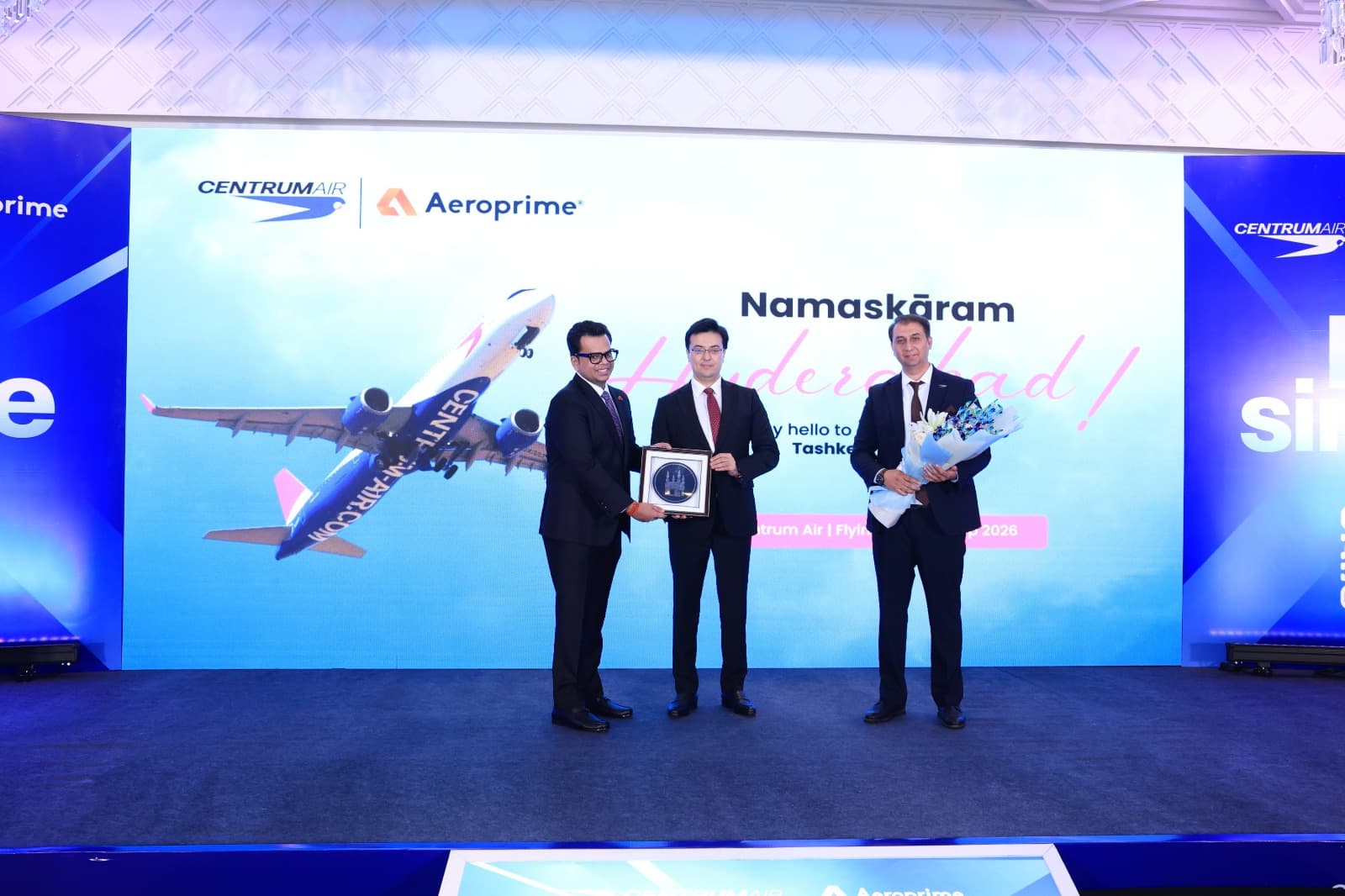 Centrum Air Initiates Direct Flights Between Hyderabad and Tashkent