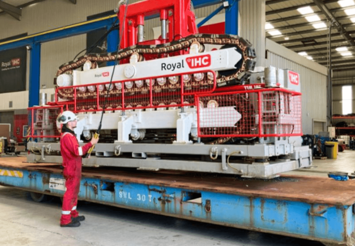 Royal IHC Upgrades Rental Tensioners for Environmentally Compliant Offshore Cable Operations