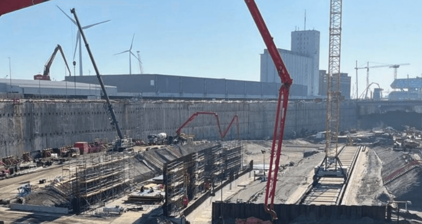 Boskalis Begins Construction of Oosterweel Tunnel Section in Antwerp