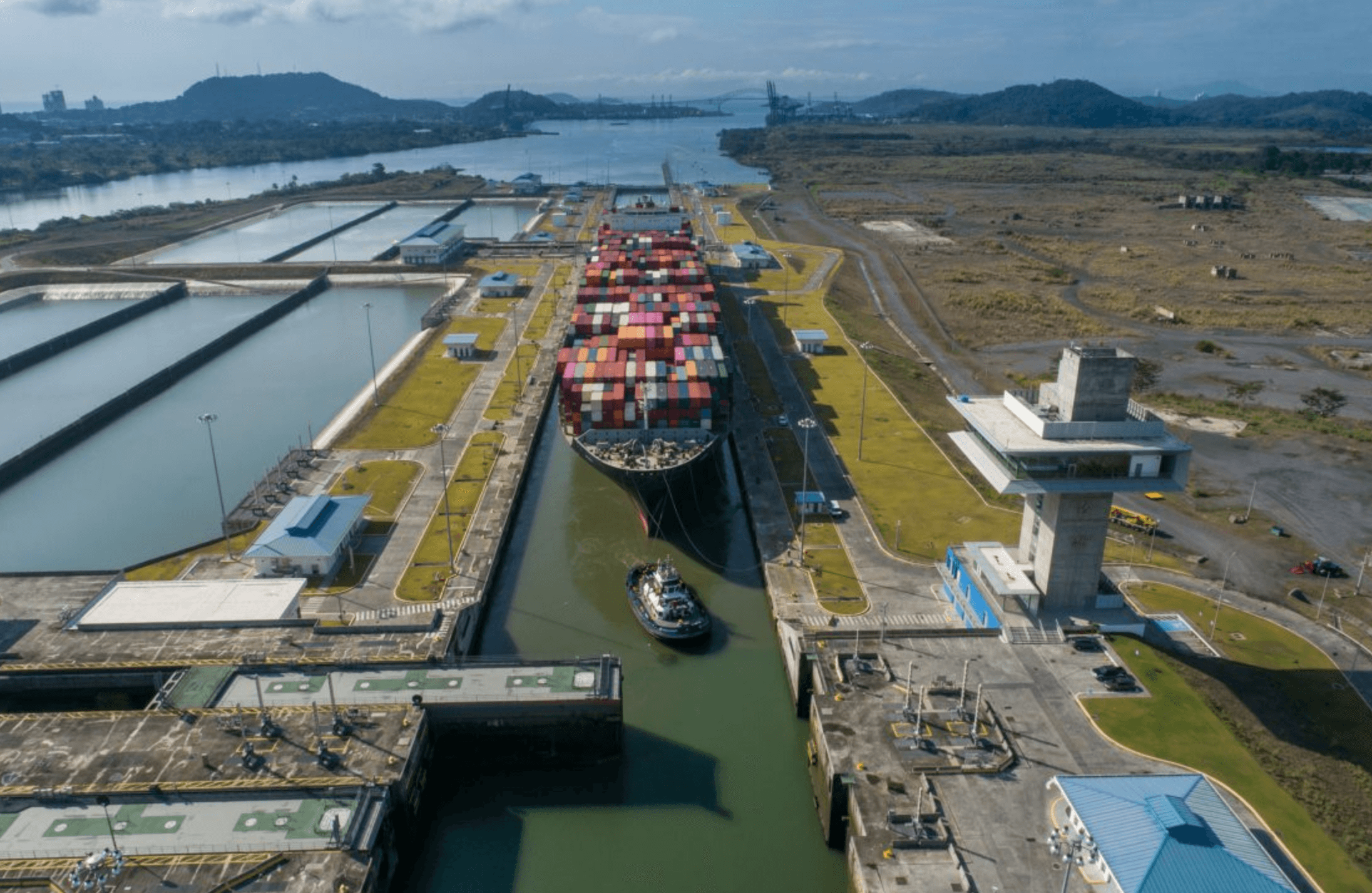 Panama Canal Maintains Daily Transits Despite El Niño Water Level Concerns