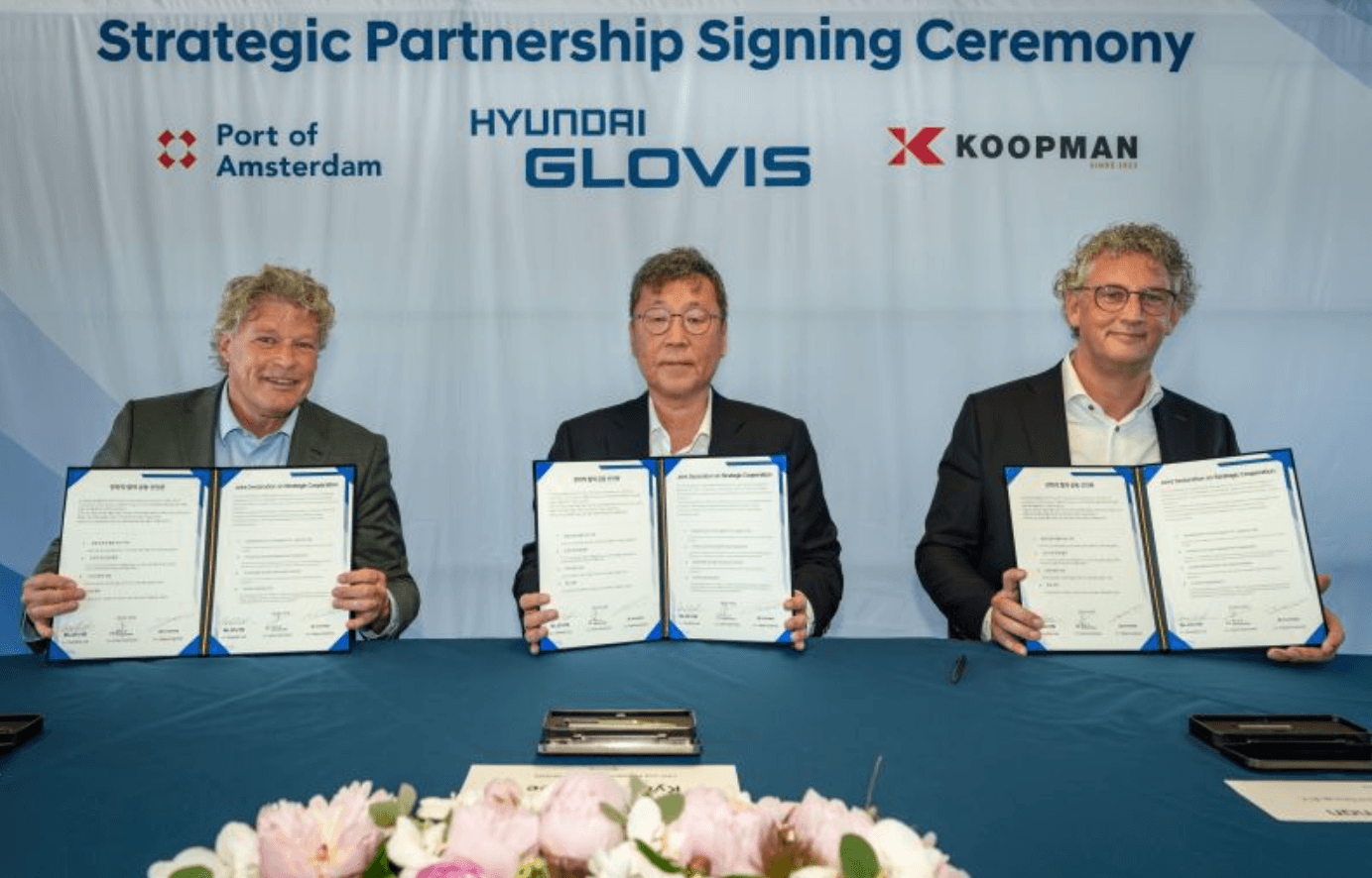 Hyundai Glovis Selects Port of Amsterdam for European Vehicle Logistics Hub
