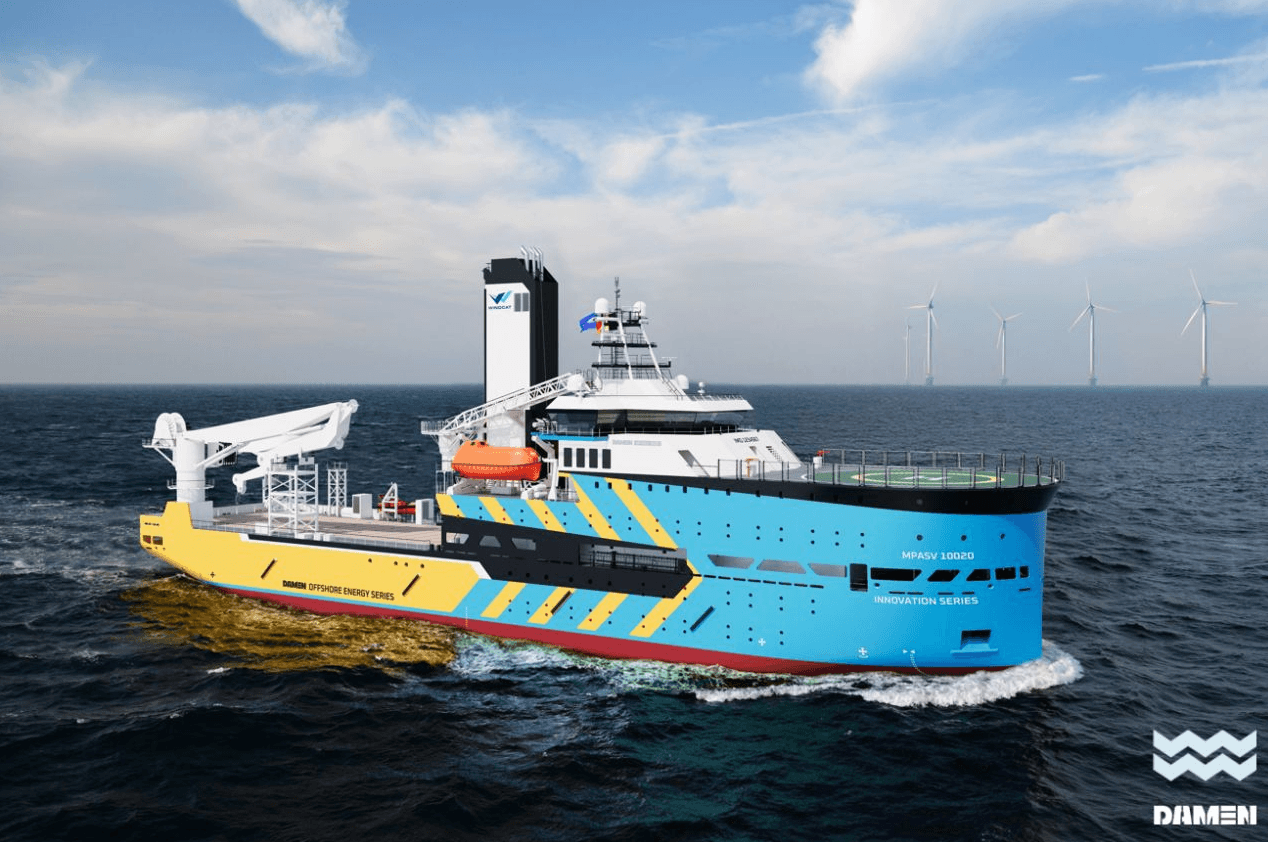 Damen Commences Construction of New MP ASV, Advances Windcat CSOV Program