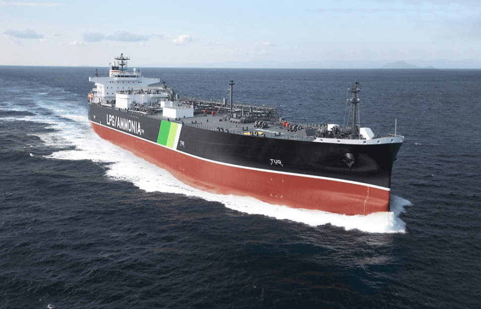 NYK Charters VLGCs for US-Japan Low-Carbon Ammonia Shipments