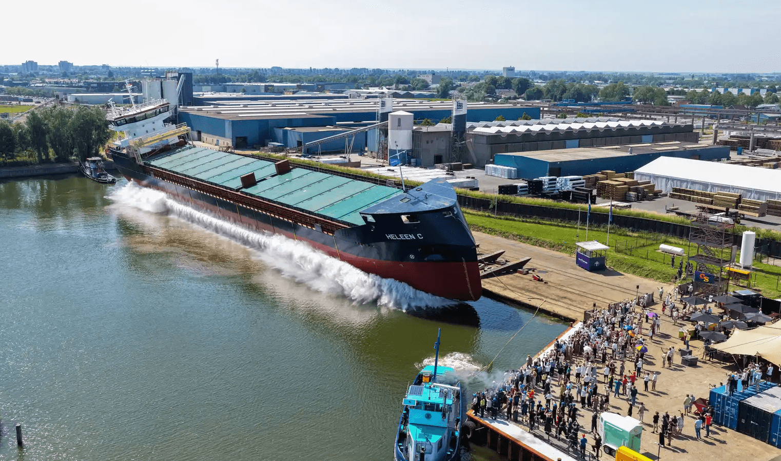 Royal T Shipyards Launches Second LABRAX MPV for Carisbrooke Shipping