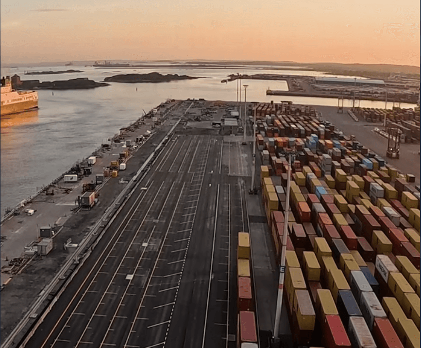 Gothenburg Port Reopens Container Yard, Boosting Capacity Amid Skandia Gateway Project