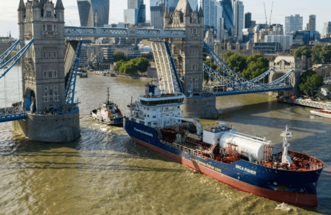 James Fisher Introduces First Sealife Tanker for Lower Emission Coastal Shipping
