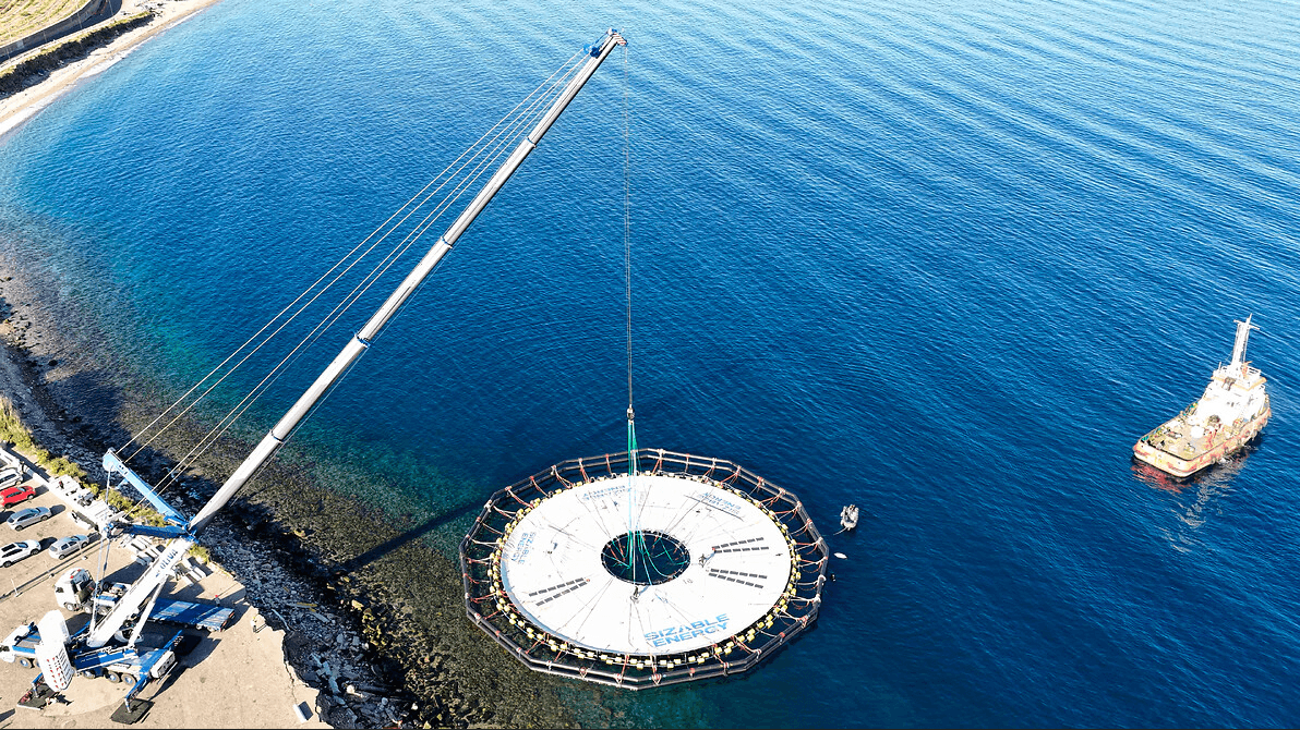 GEODIS Manages Offshore Energy Storage Prototype Installation in Calabria