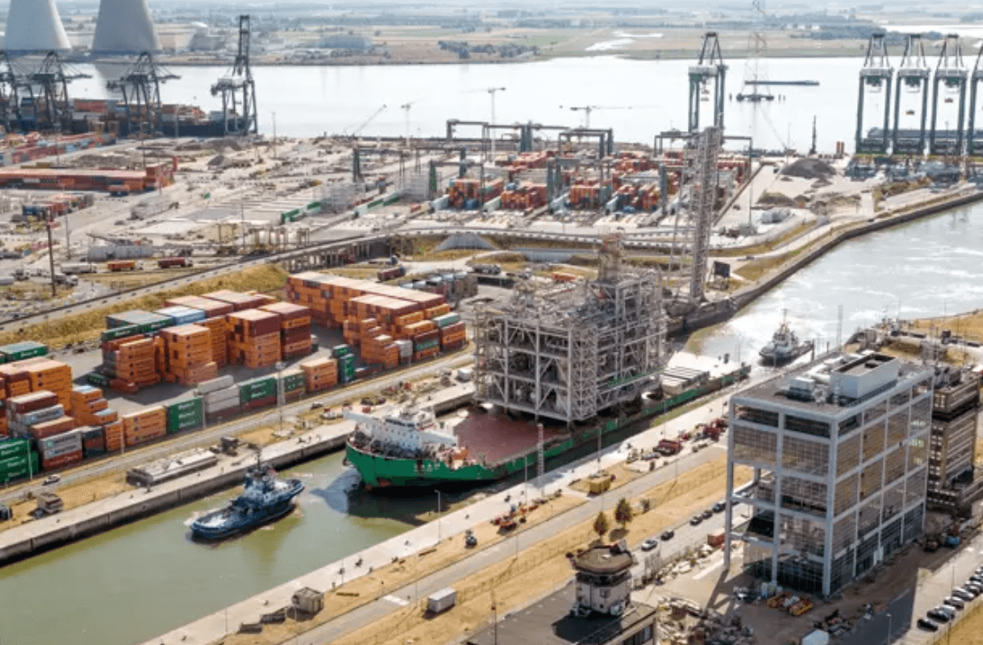 Antwerp Port Receives Massive 7,000-Tonne Module for INEOS Ethane Cracker Project
