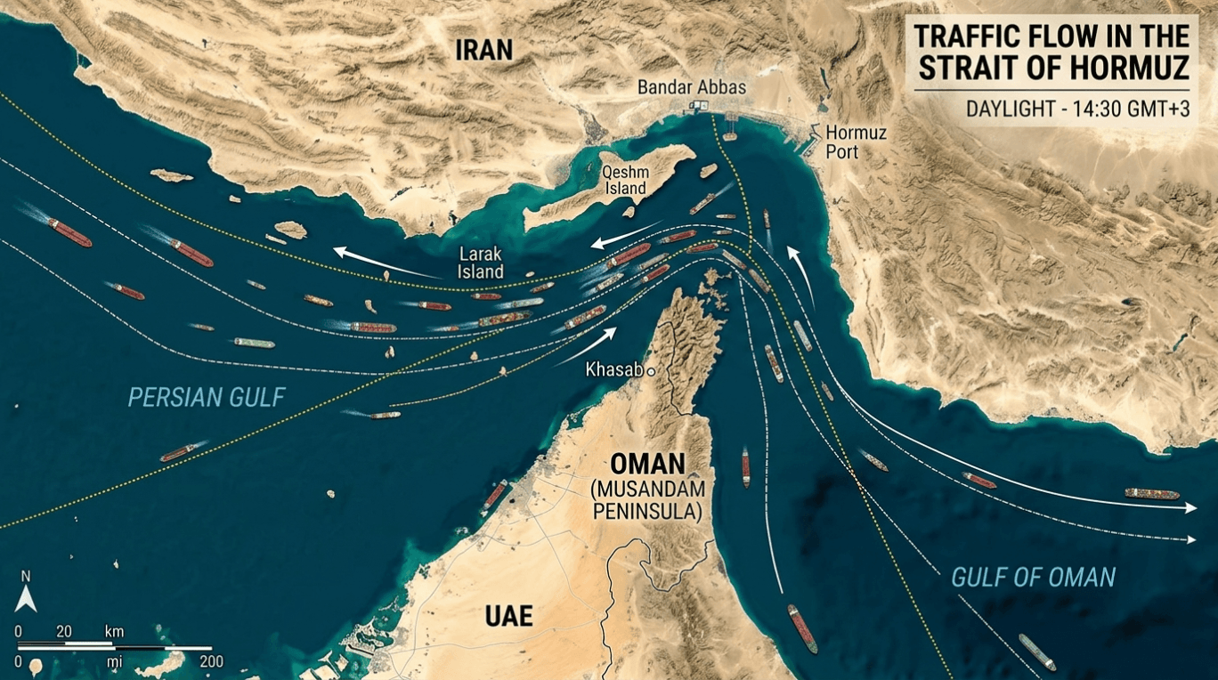 Strait of Hormuz Commercial Traffic Plummets Amid Escalating Security Concerns
