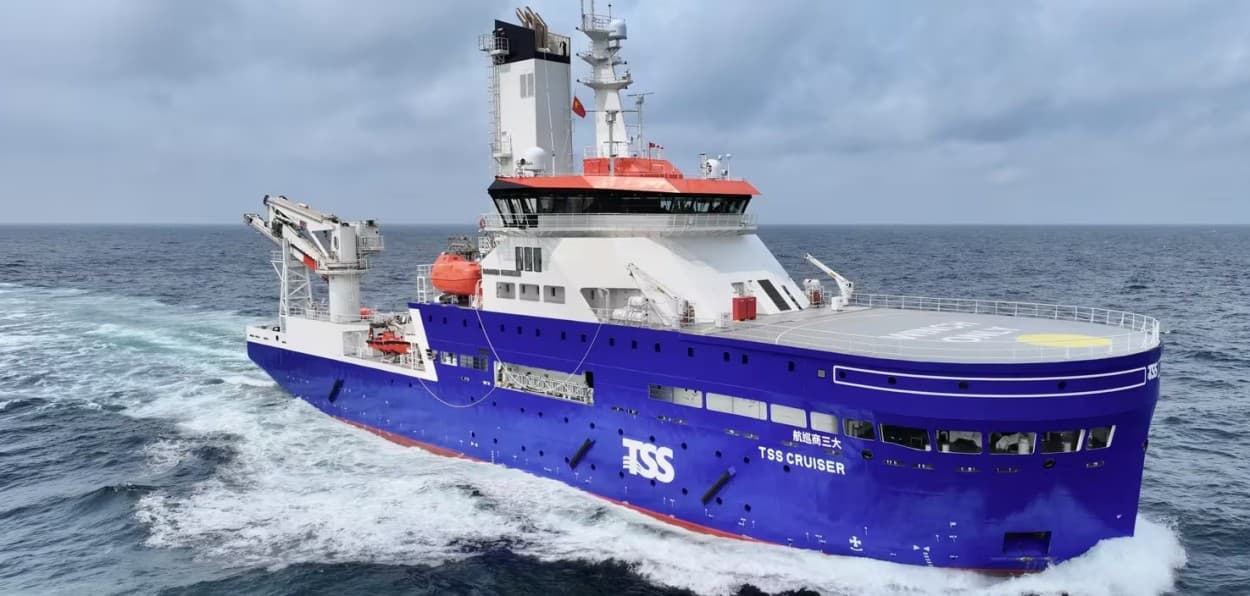 Damen Delivers TSS Cruiser to Support Taiwan's Expanding Offshore Wind Sector