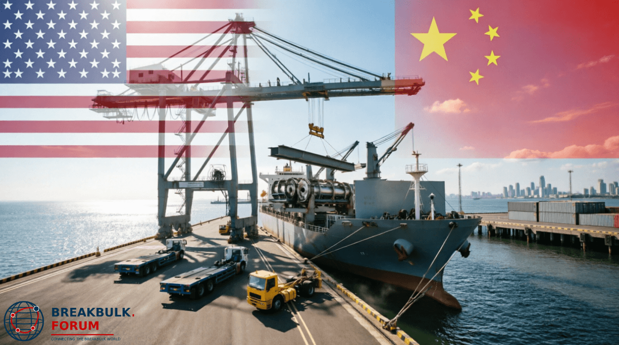 US-China Tariff Truce for Heavy Industrial Cargo Nears November Expiry