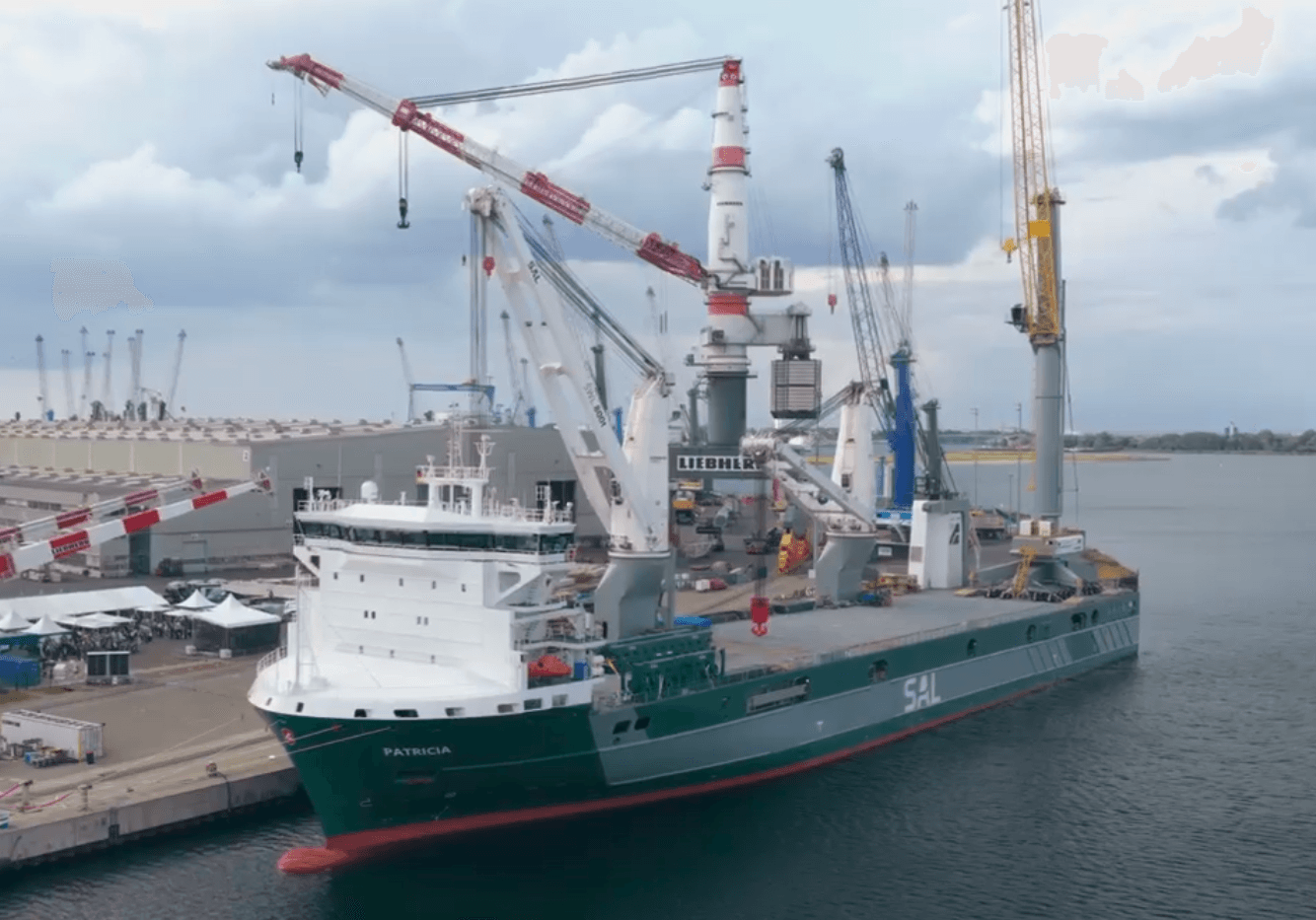 SAL Heavy Lift Christens MV Patricia, Expanding Orca-Class Fleet Capacity