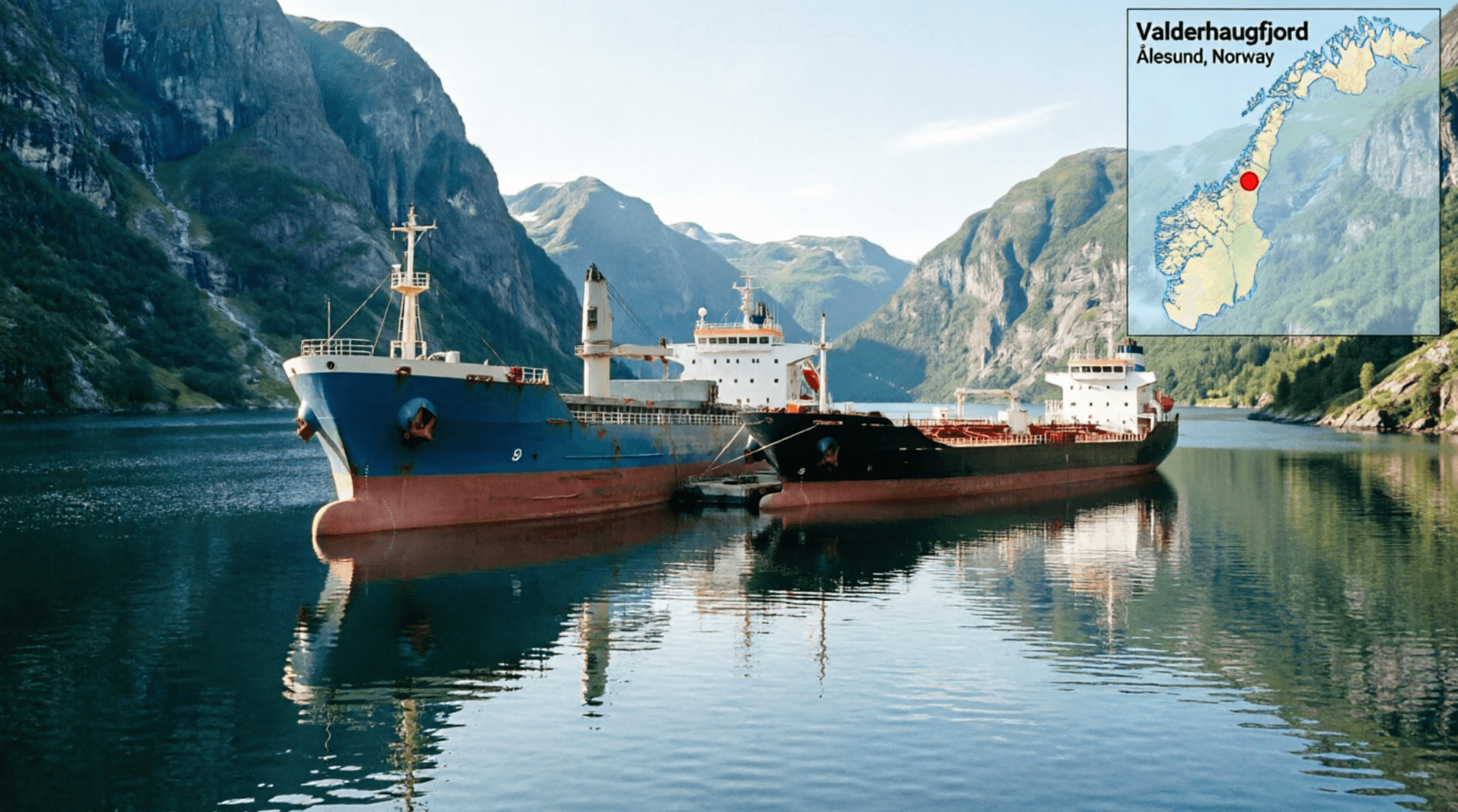 Three Vessels Collide Off Norway Coast, Dutch Freighter Bergfjord Involved