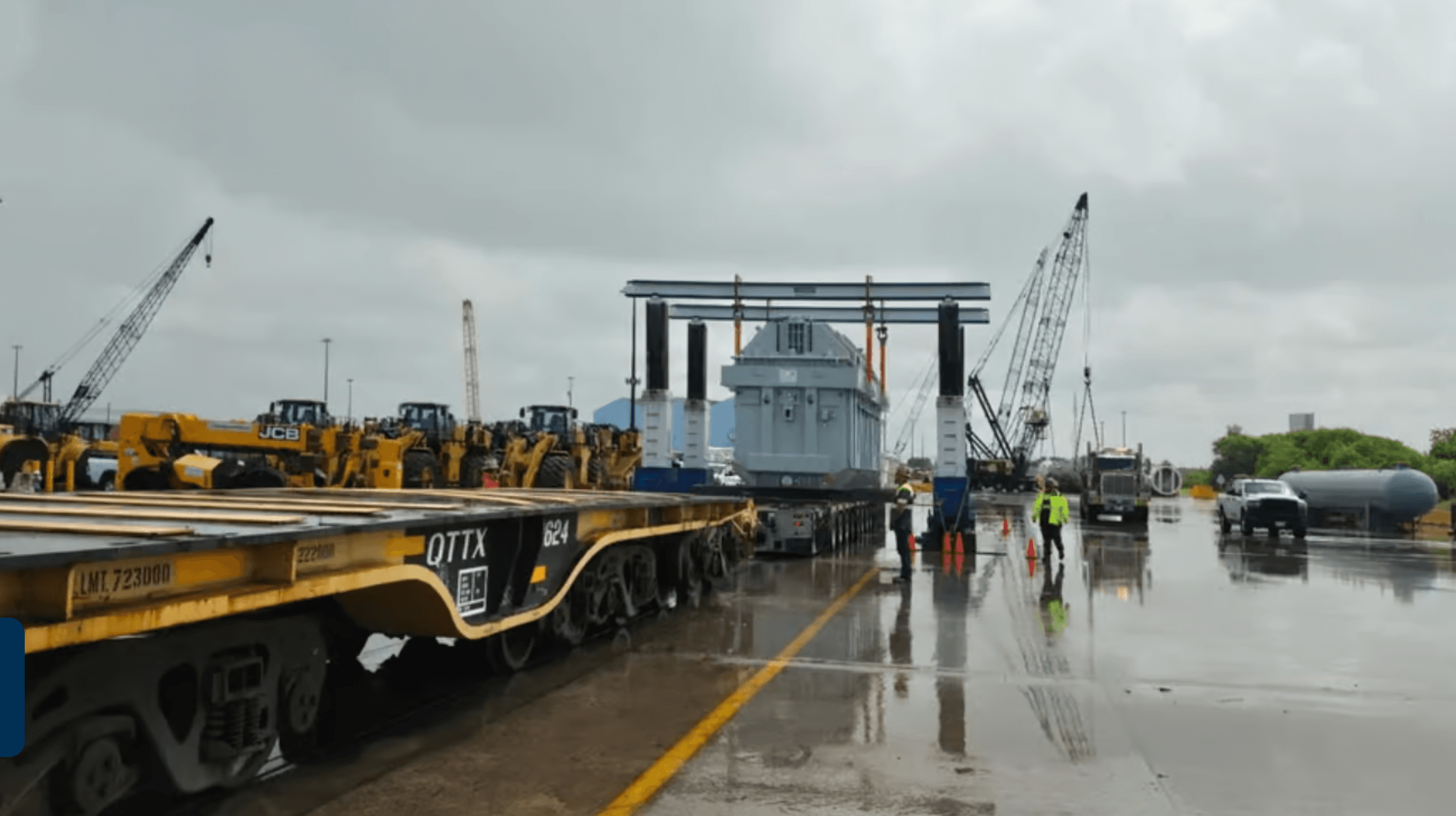 BOSS Heavy Haul Establishes Houston Rail Transload for Project Cargo