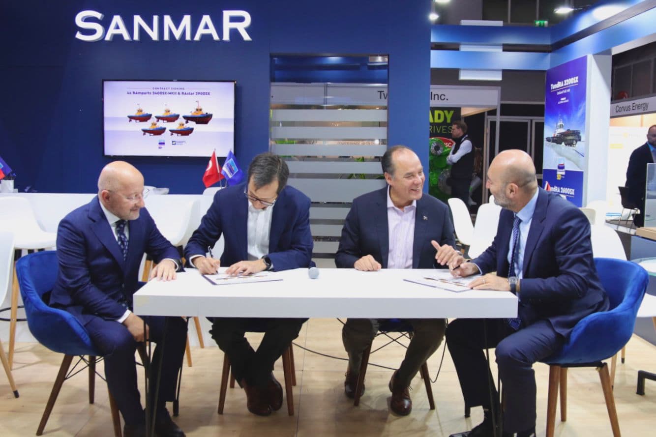 SAAM Towage Expands Fleet with Five New Tugboat Orders from Sanmar Shipyards