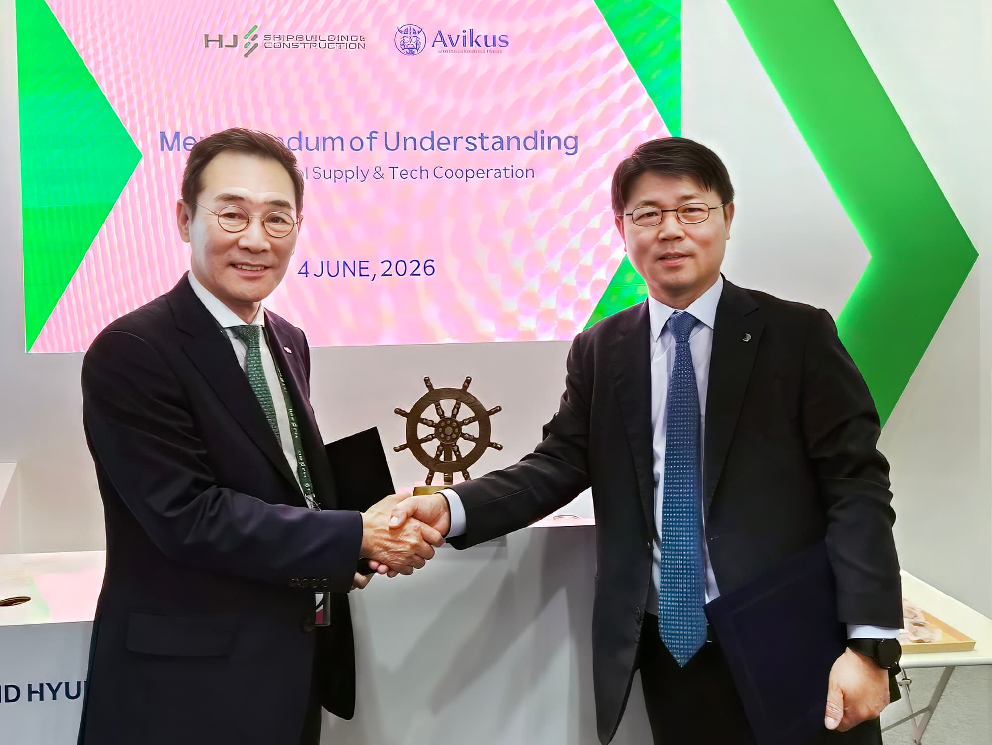 HJSC and HD Hyundai Avikus Collaborate on Autonomous Vessel Technology