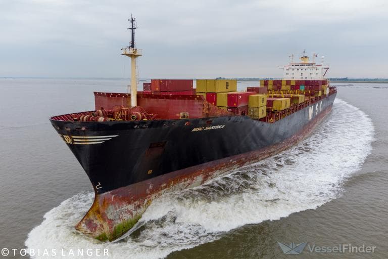 MSC Container Vessel Struck by Projectiles in Iraq's Um-Qasr Port