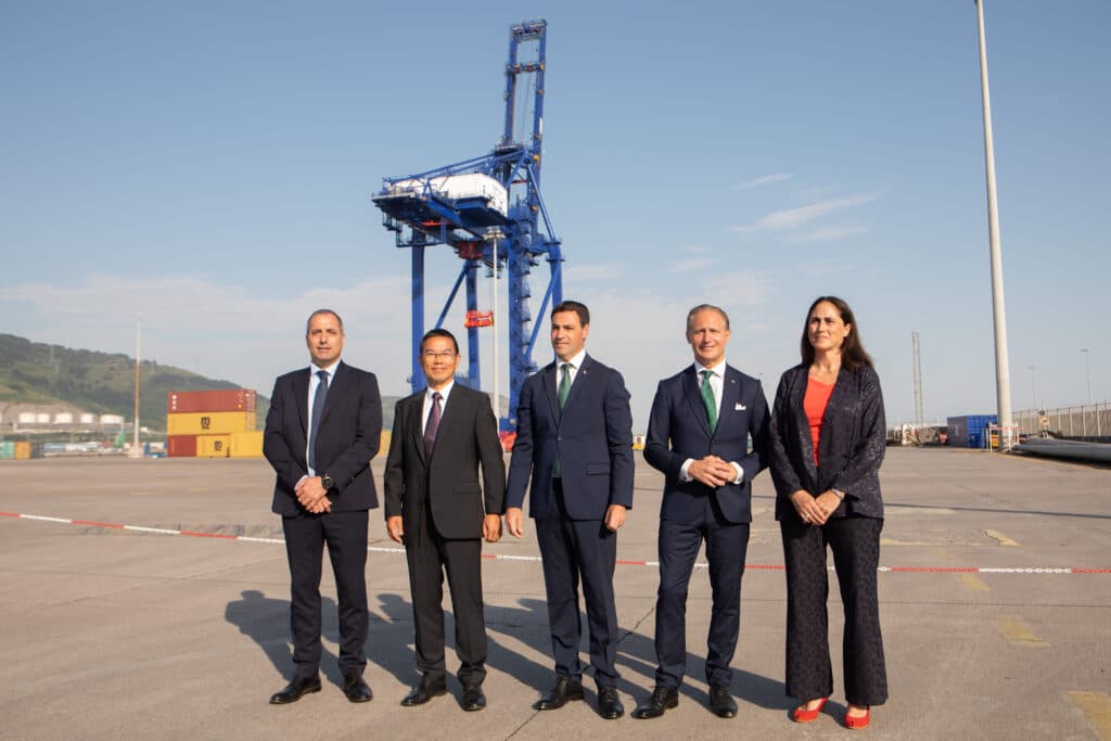 CSP Bilbao Terminal Installs Atlantic Arc's Largest Quay Crane