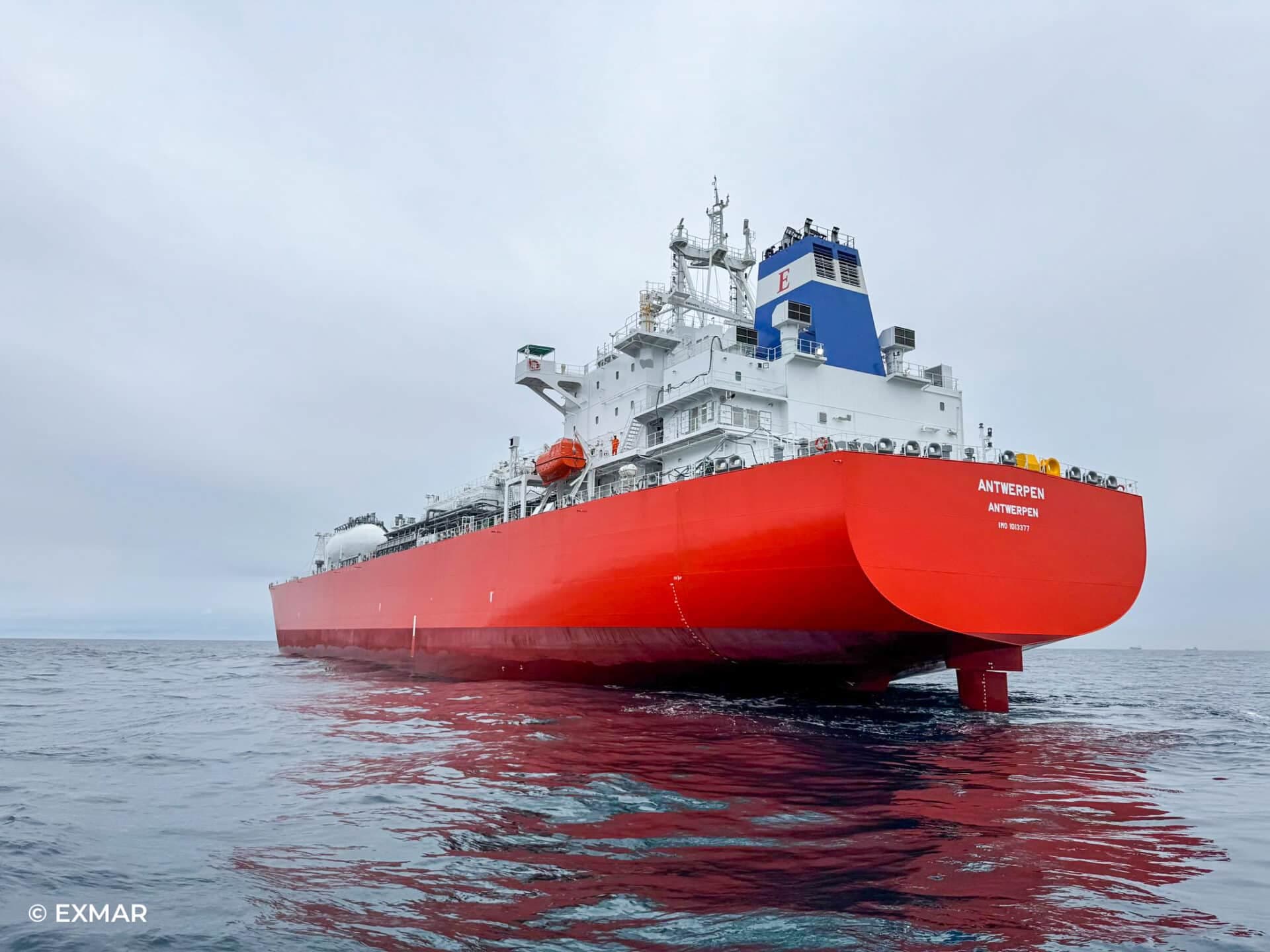 WinGD Powers First Ocean-Going Ammonia-Fuelled Vessel Delivery