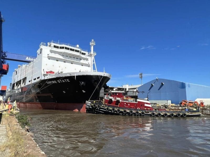 MARAD Activates Training Ship Empire State VII for Urgent Classified Mission