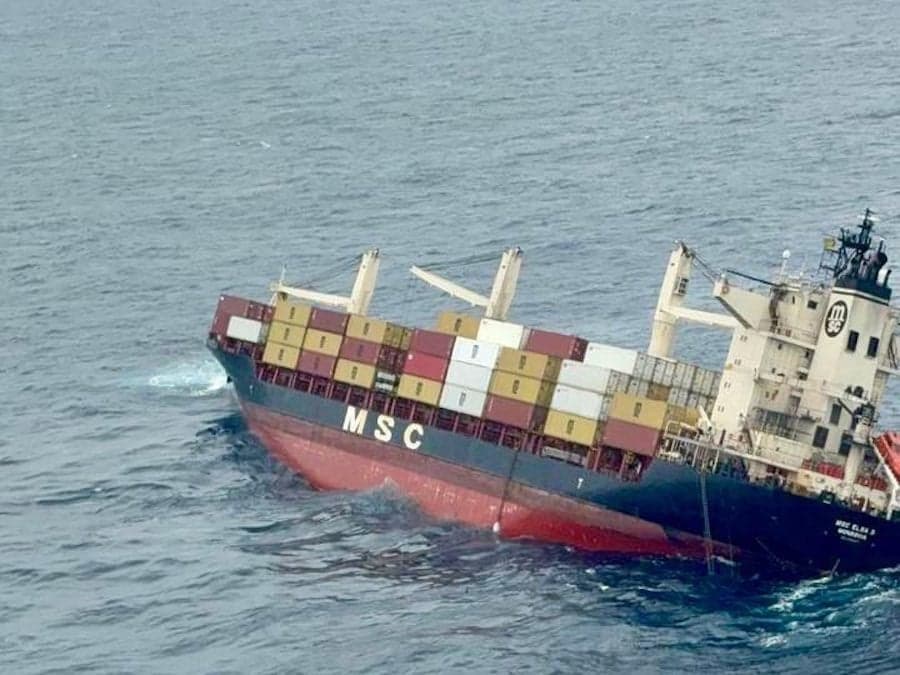 Container Losses at Sea Doubled in 2025 Due to Incidents and Severe Weather