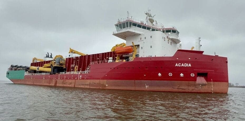 Great Lakes Dredge & Dock Receives First US-Flagged Subsea Rock Installation Vessel