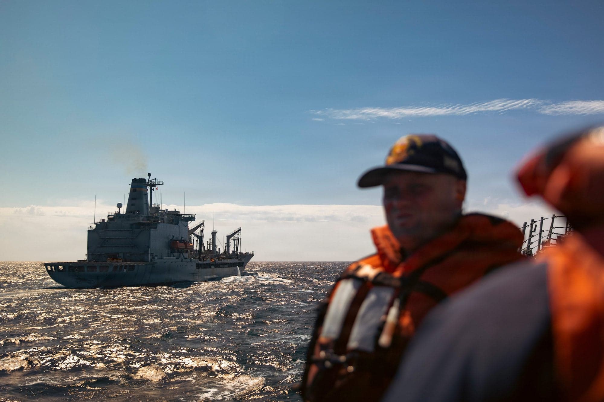 Military Sealift Command Vessels Awarded First Presidential Unit Citation