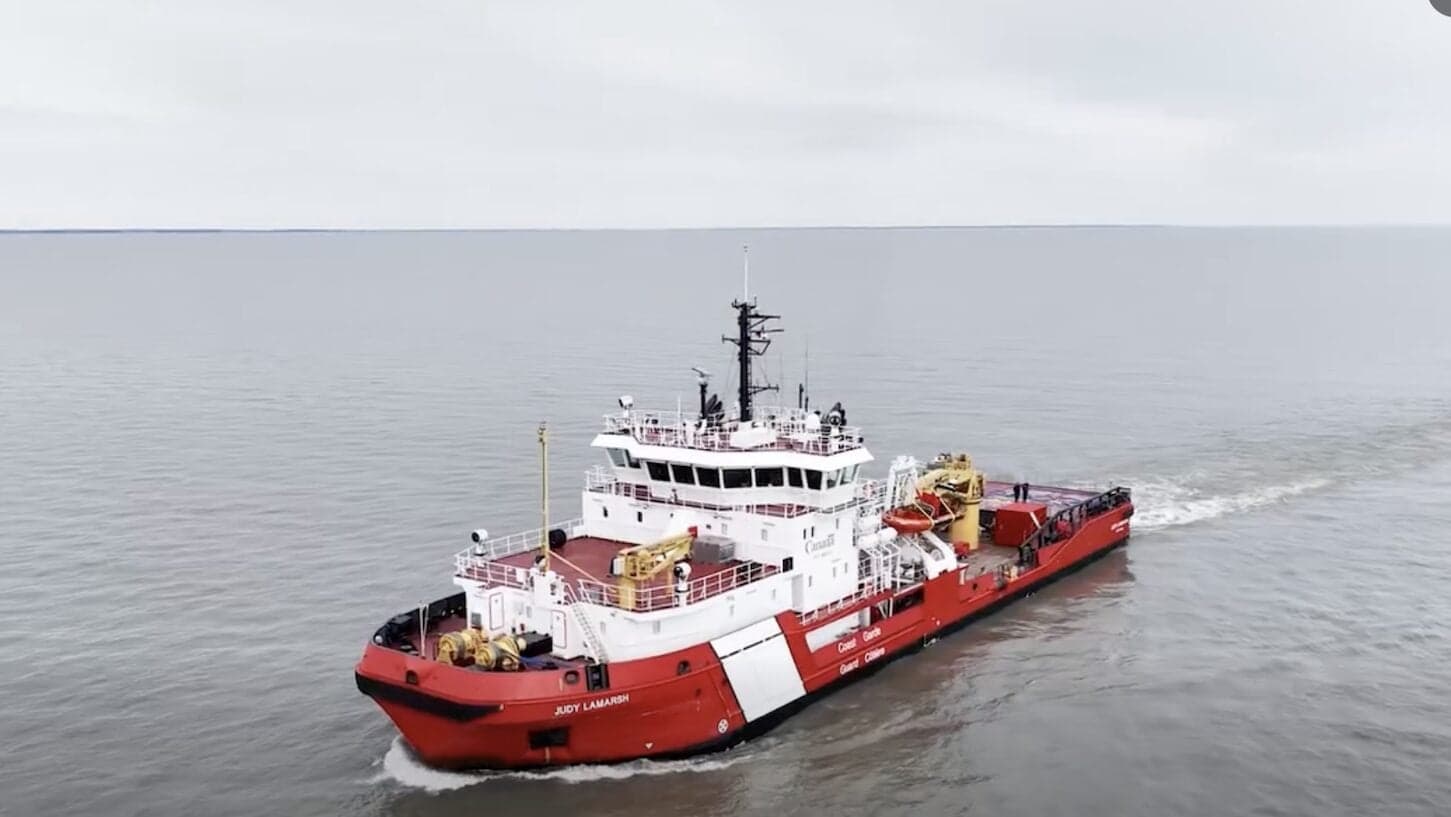 Canadian Coast Guard Expands Great Lakes Fleet with New Large Vessel