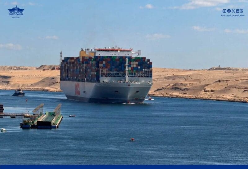 Container Carriers Increase Suez Canal Transits Despite Heightened Red Sea Risks