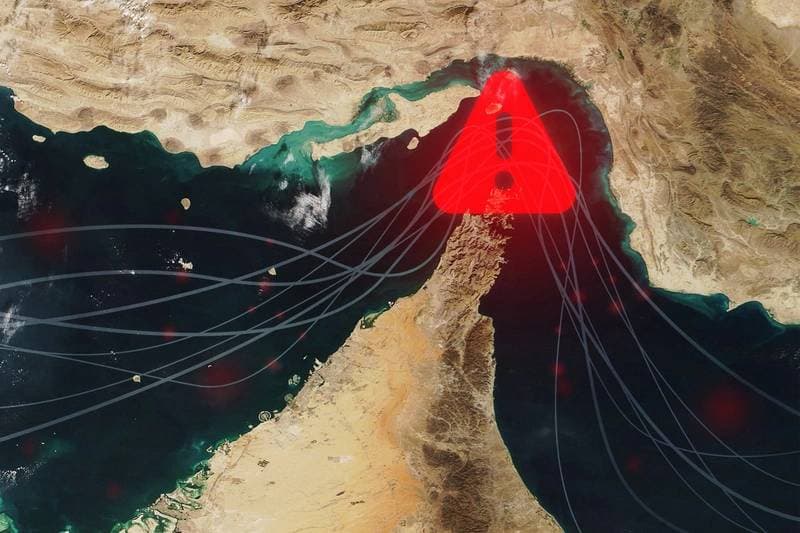 Strait of Hormuz Vessel Traffic Significantly Declines to Four Crossings