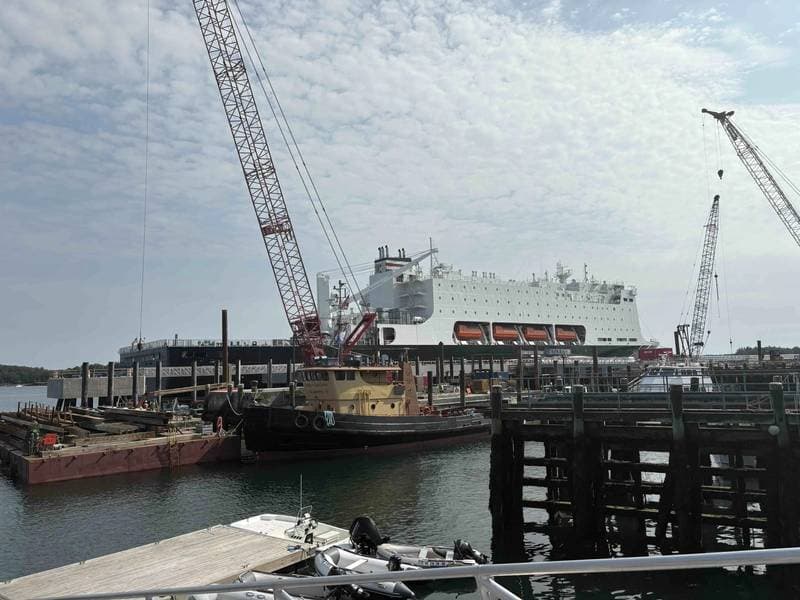 Third National Security Multi-Mission Vessel, Training Ship State of Maine, Delivered