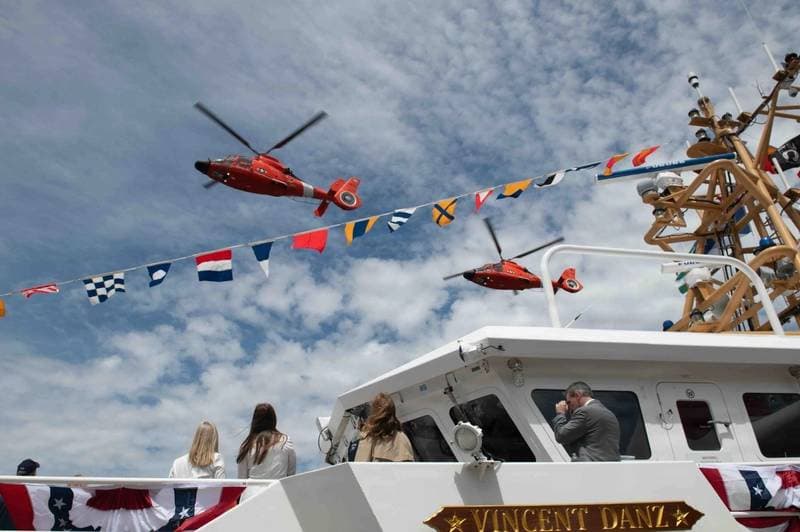 U.S. Coast Guard Commissions New Fast Response Cutter in New York City