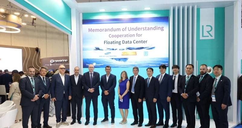 Lloyd's Register, Samsung Heavy, Capital Collaborate on Floating Data Center Design