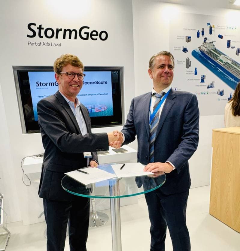 StormGeo and OceanScore Enhance Collaboration for Shipping Emissions Compliance