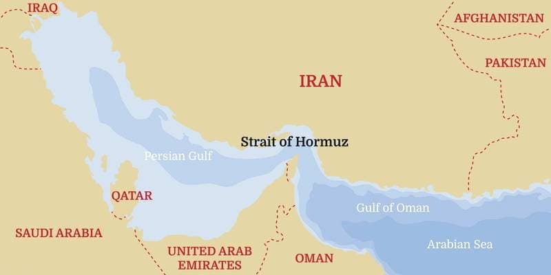 Vessel Struck in Strait of Hormuz, Crew Injured in Projectile Incident