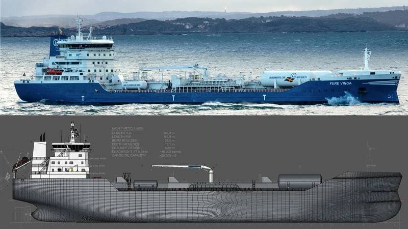 Furetank to Name New VINGA Series Tanker in Uddevalla