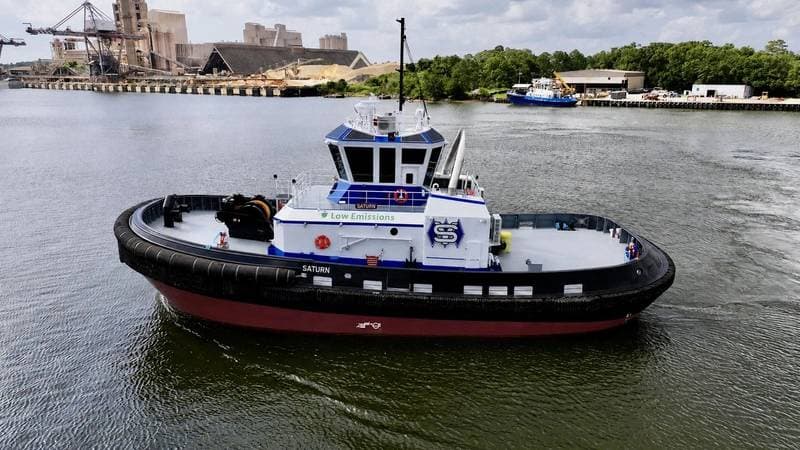 Suderman & Young Receives First Rapport 3000 Escort Tug, "Saturn"