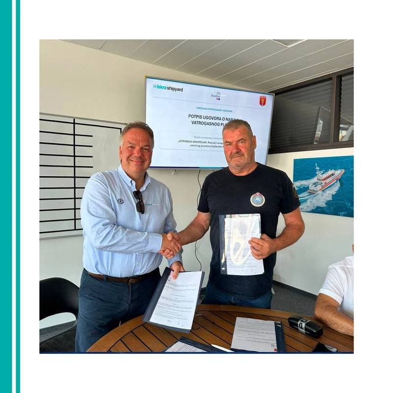 Iskra Shipyard Secures Contract for New High-Speed Firefighting Vessel