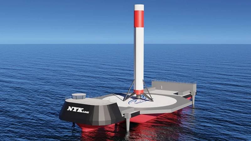NYK and Osaka University Collaborate on Offshore Rocket Recovery Systems