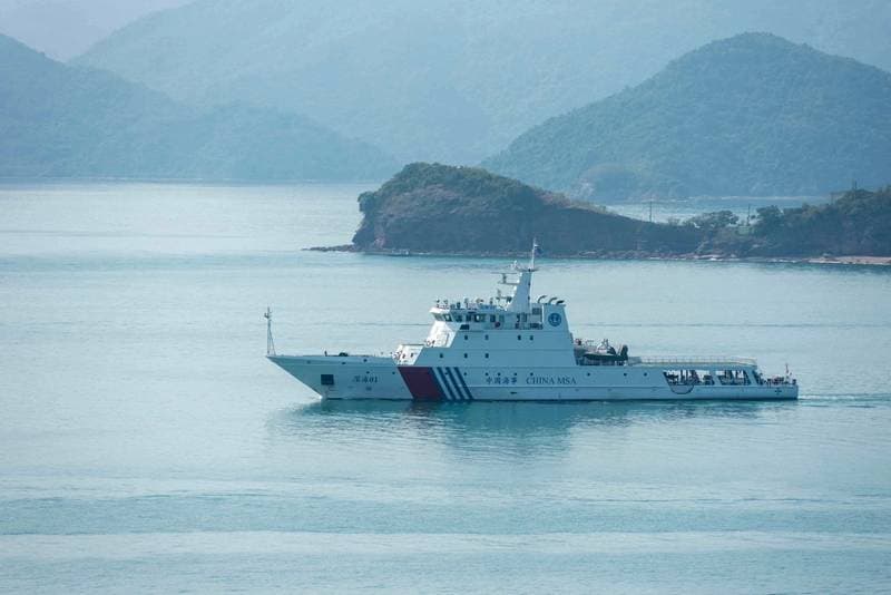 Chinese Coast Guard Observes Philippine Resupply Mission in Disputed Waters