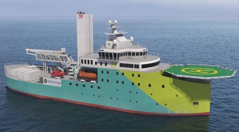 CM Energy Introduces Meridian Class Vessel for Offshore Wind Operations