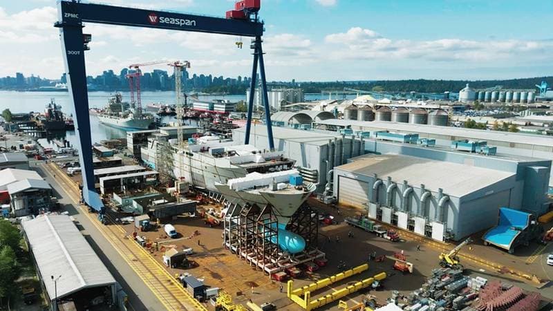 Seaspan Shipyards Advances US Coast Guard Arctic Icebreaker Program
