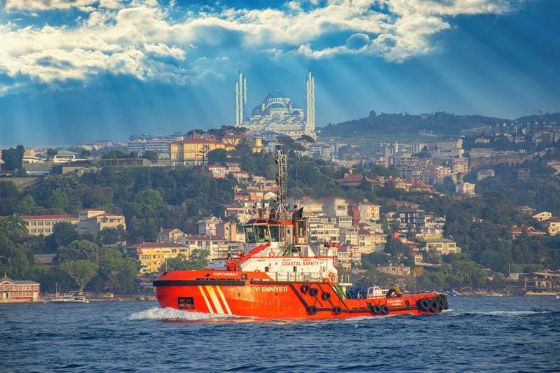 Search Continues for Ten Missing After Ship Collision Off Istanbul