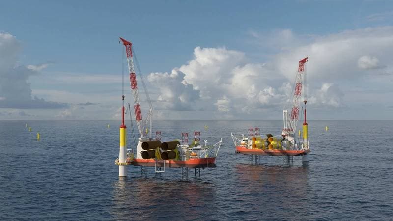 Cadeler Orders Two New T-Class Offshore Wind Installation Vessels from COSCO