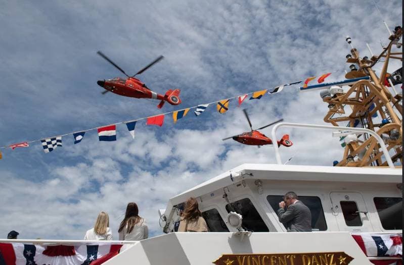 US Coast Guard Commissions New Fast Response Cutter in New York