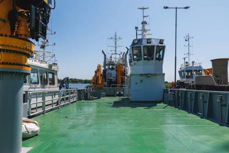 Damen Delivers Landing Utility Vessel to Blueshell Mussels for Shetland Operations